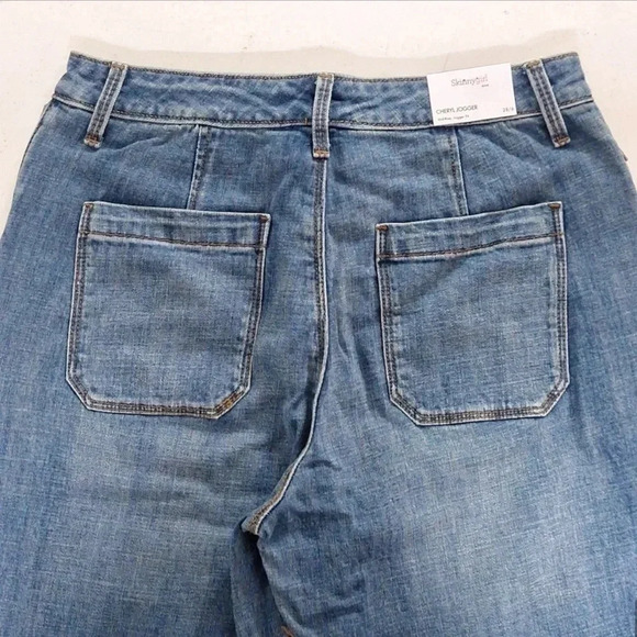NWT SkinnyGirl Cheryl Denim Jogger Jeans, Mid-Rise - Picture 7 of 10